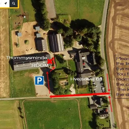 住宿加早餐酒店 Thommysminde Jelling